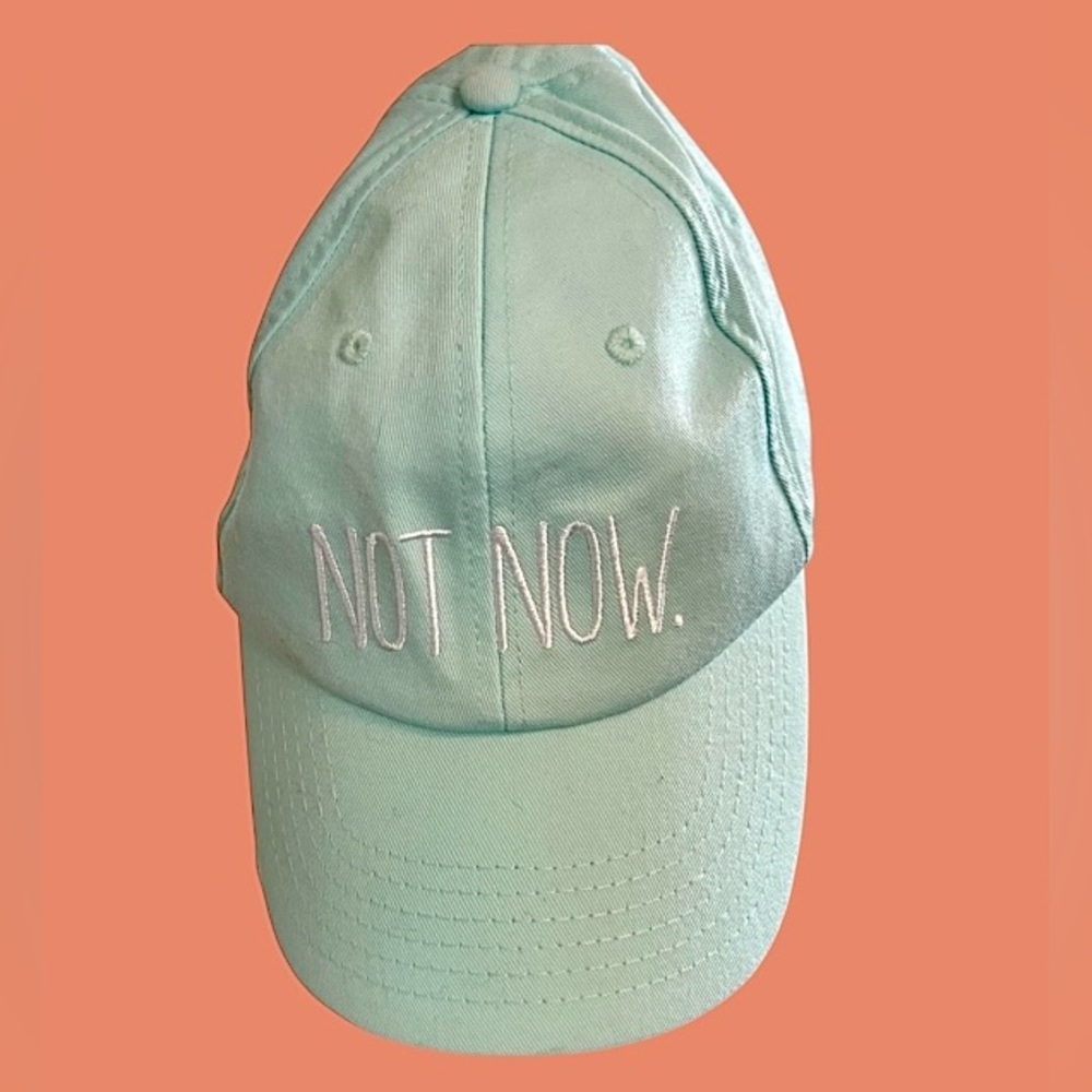 🤣”NOT NOW” BASEBALL HAT!! SUPER CUTE & FUNNY! WATCH HEADS TURN! 🤣